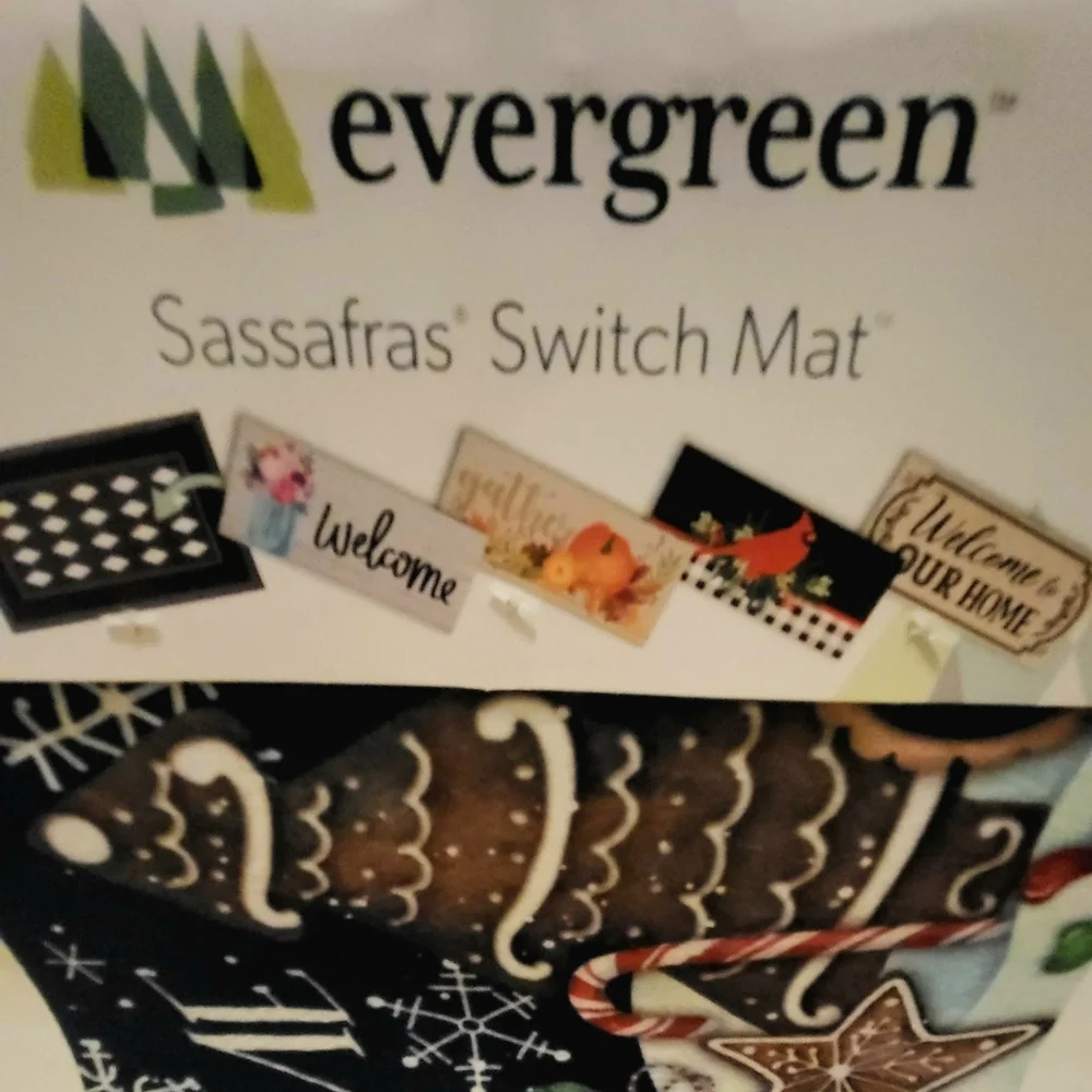 Sassafras Sweet Christmas Gingerbread Switch Mat